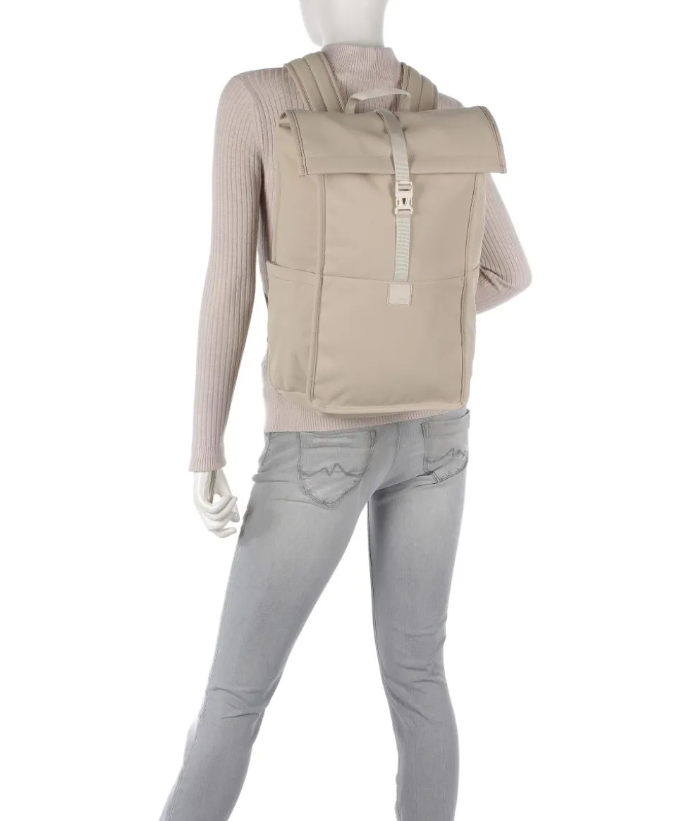 Urban Coreway Rolltop Rucksack 15″ Canvas, recyceltes Polyester beige