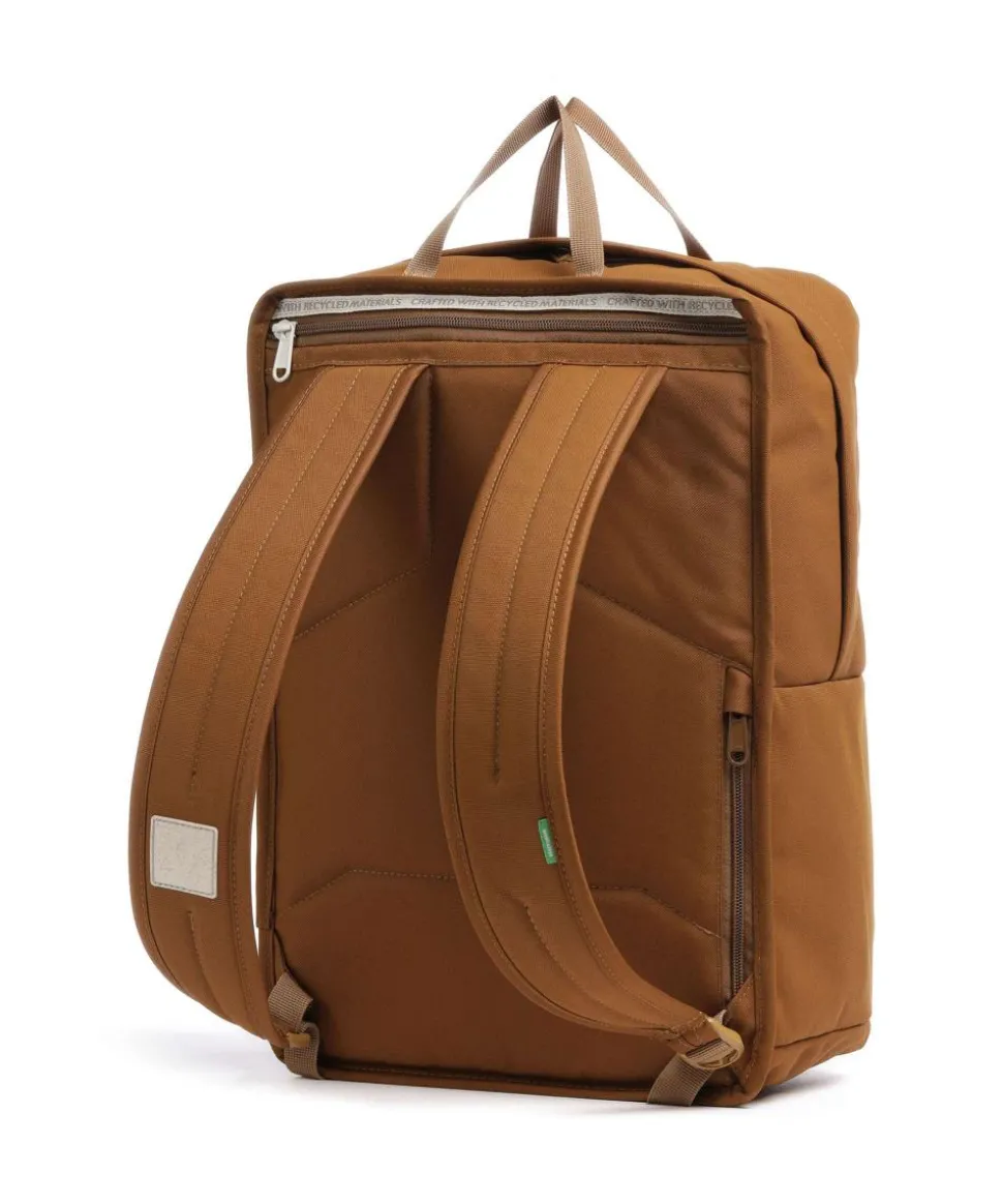 Urban Coreway Rucksack Canvas, recyceltes Polyester braun