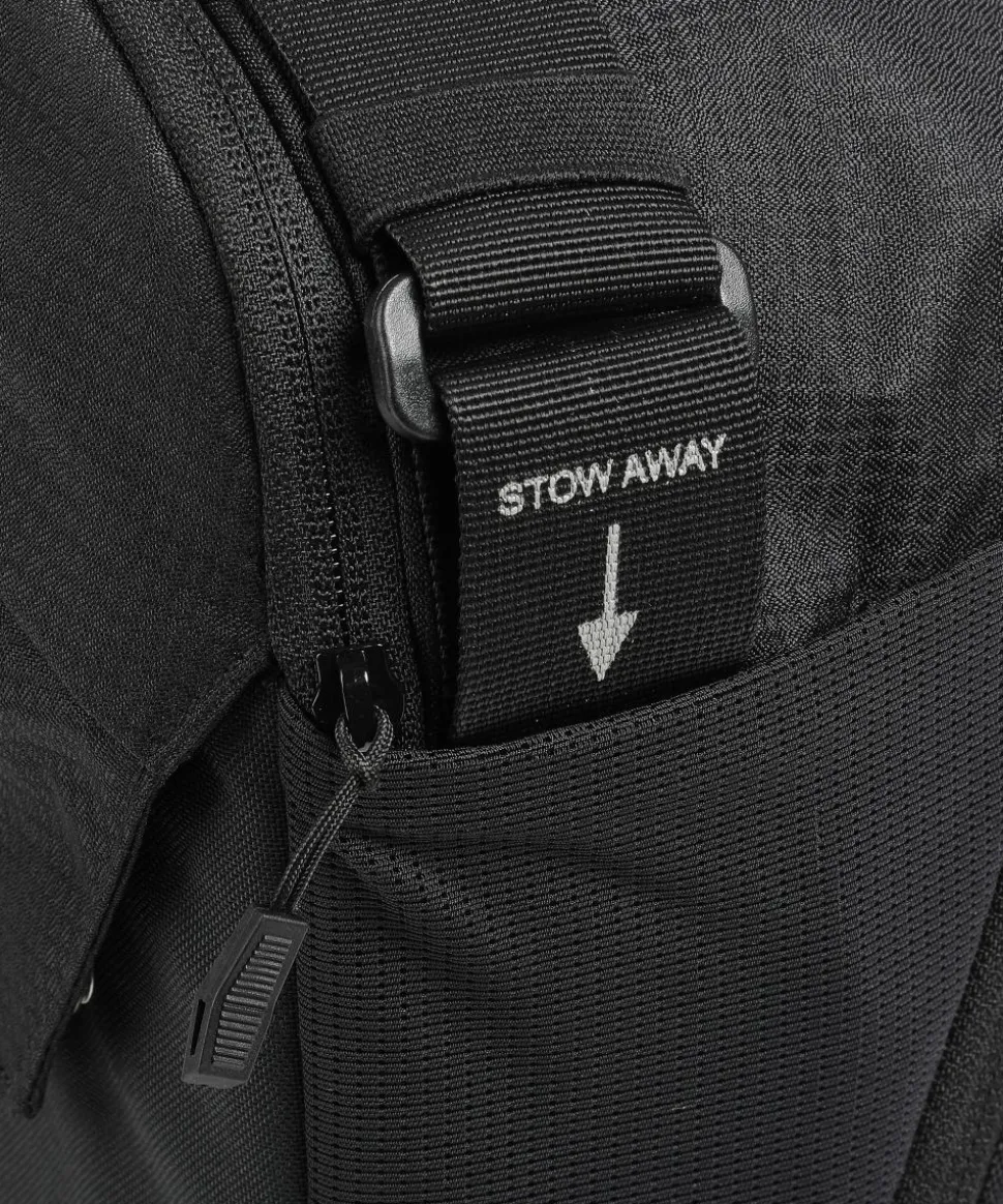 Urban Cycle Gepäcktasche recyceltes Polyester schwarz