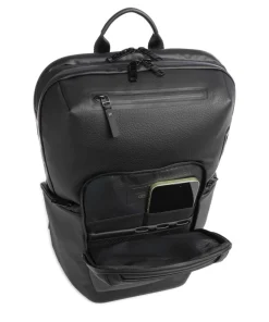 Urban Eco Le M2 Rucksack 15″ recyceltes Leder schwarz