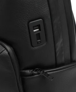 Urban Eco Le M2 Rucksack 15″ recyceltes Leder schwarz