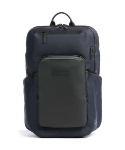 Urban Eco M2 Laptop-Rucksack 15″ Polyurethane, recyceltes Polyester dunkelblau