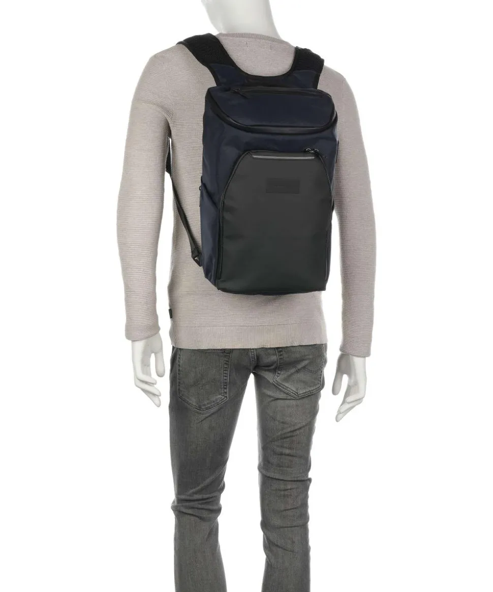 Urban Eco M1 Wanderrucksack 13″ recyceltes Polyester, Polyurethane dunkelblau