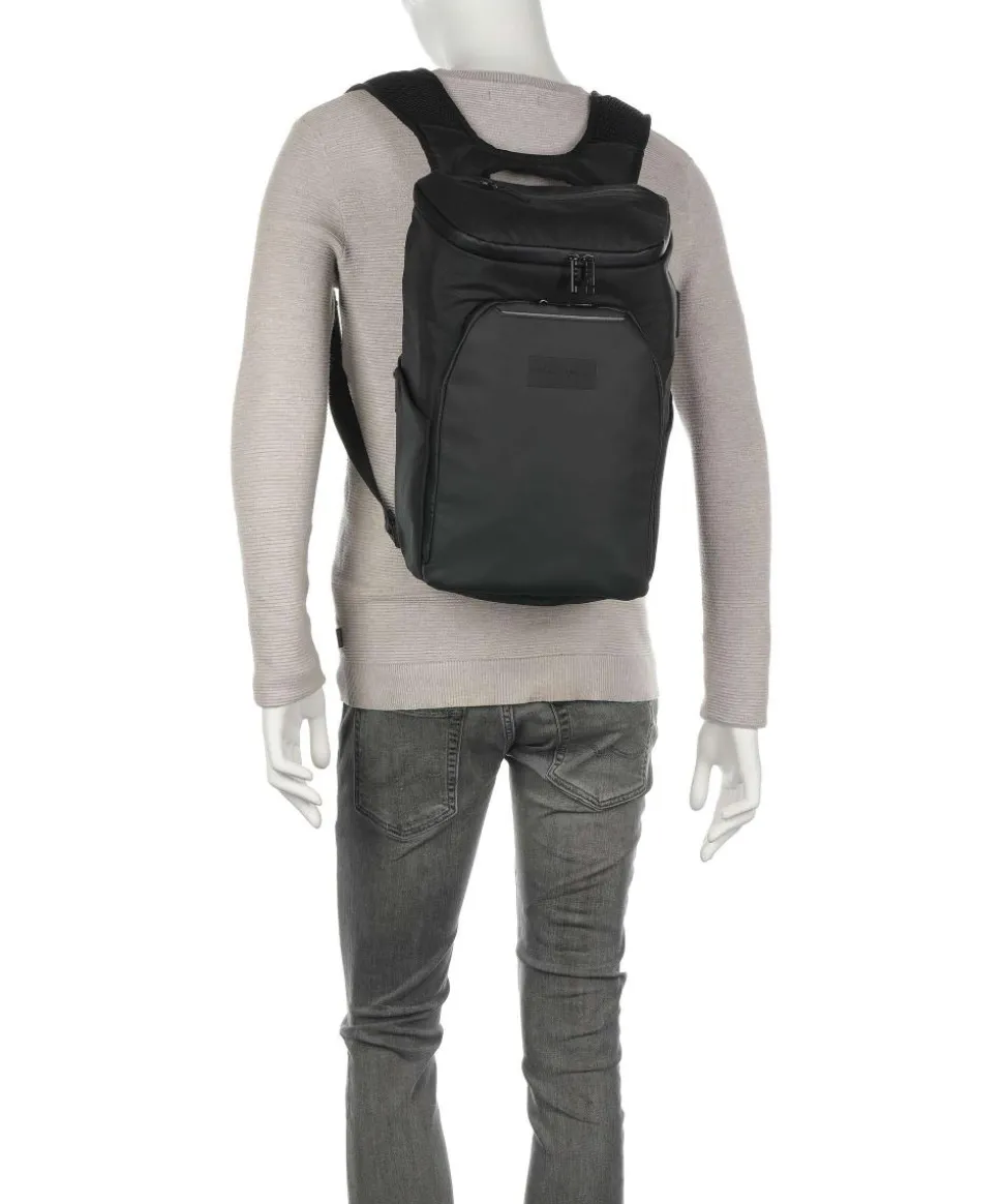 Urban Eco M1 Wanderrucksack 13″ recyceltes Polyester, Polyurethane schwarz