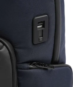 Urban Eco S Laptop-Rucksack 13″ Polyurethane, recyceltes Polyester dunkelblau