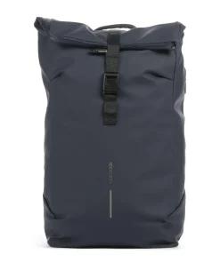 Urban Flap Rucksack 16″ recyceltes Polyester navy