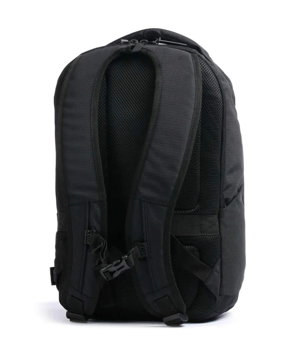 Urban Groove Rucksack 15″ recyceltes Polyester schwarz