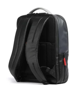 Urban Laptop-Rucksack 15″ fein genarbtes Rindsleder anthrazit