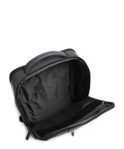 Urban Laptop-Rucksack 15″ fein genarbtes Rindsleder dunkelgrau