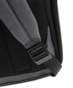 Urban Laptop-Rucksack 13″ fein genarbtes Rindsleder grau