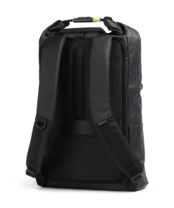 Urban Lite Rolltop Rucksack 15″ recyceltes Polyester schwarz