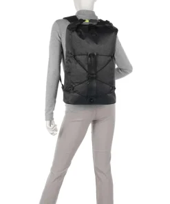 Urban Lite Rolltop Rucksack 15″ recyceltes Polyester schwarz