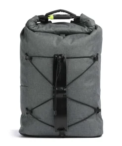 Urban Lite Rolltop Rucksack 15″ recyceltes Polyester grau