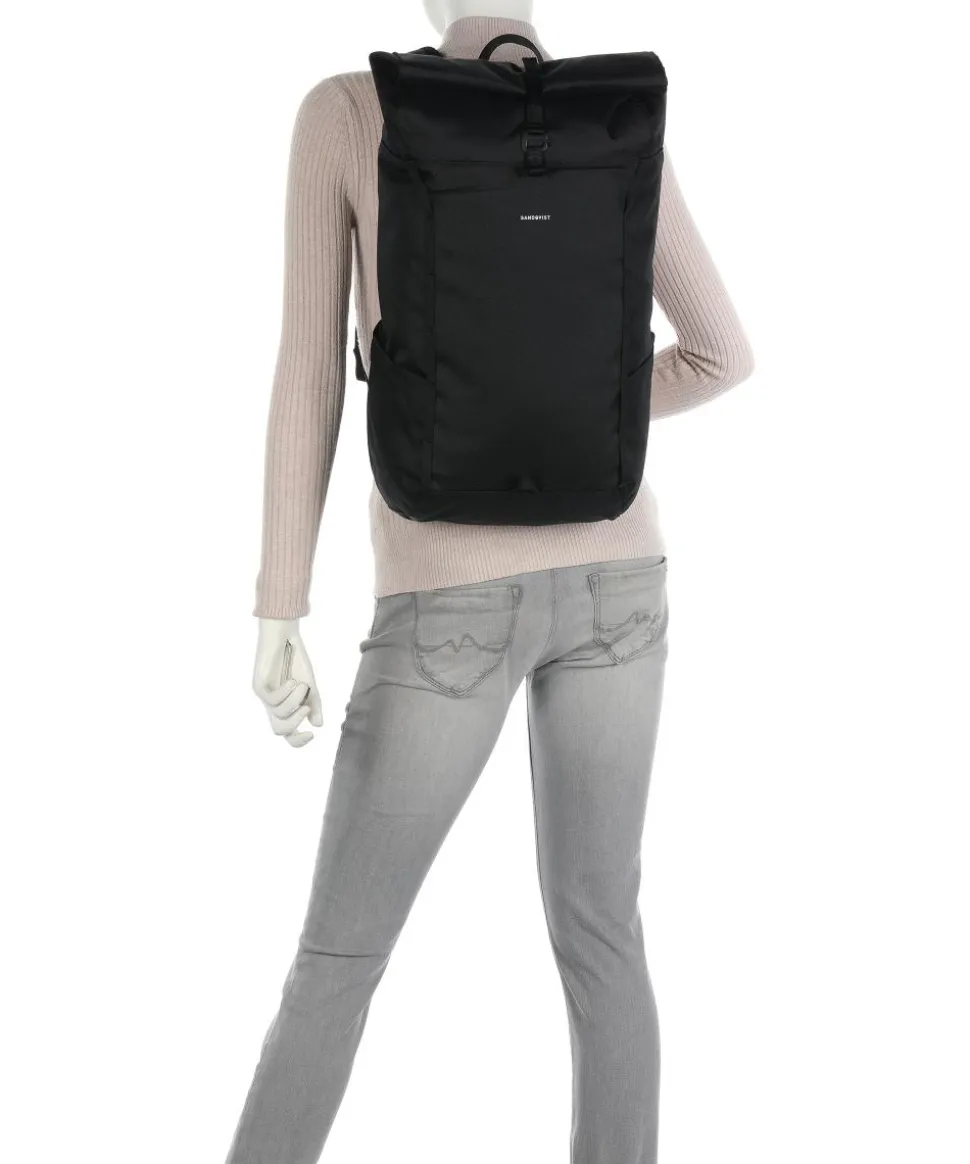 Urban Outdoor Arvid Rucksack 13″ recyceltes Polyester schwarz