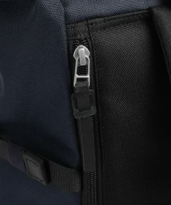 Urban Outdoor Bernt Rucksack 13″ recyceltes Ripstop-Polyester schwarz/blau