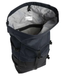 Urban Outdoor Bernt Rucksack 13″ recyceltes Ripstop-Polyester schwarz/blau