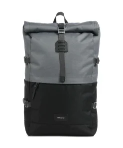 Urban Outdoor Bernt Rucksack 13″ recyceltes Ripstop-Polyester schwarz/grau