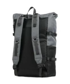 Urban Outdoor Bernt Rucksack 13″ recyceltes Ripstop-Polyester schwarz/grau
