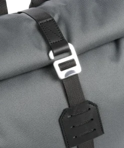 Urban Outdoor Bernt Rucksack 13″ recyceltes Ripstop-Polyester schwarz/grau