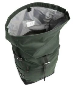 Urban Outdoor Bernt Rucksack 13″ recyceltes Ripstop-Polyester dunkelgrün