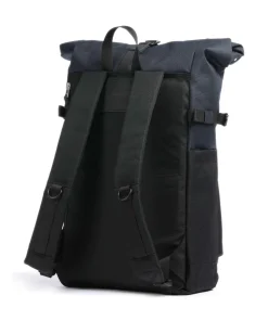 Urban Outdoor Ilon Rucksack 13″ recyceltes Ripstop-Polyester schwarz/blau