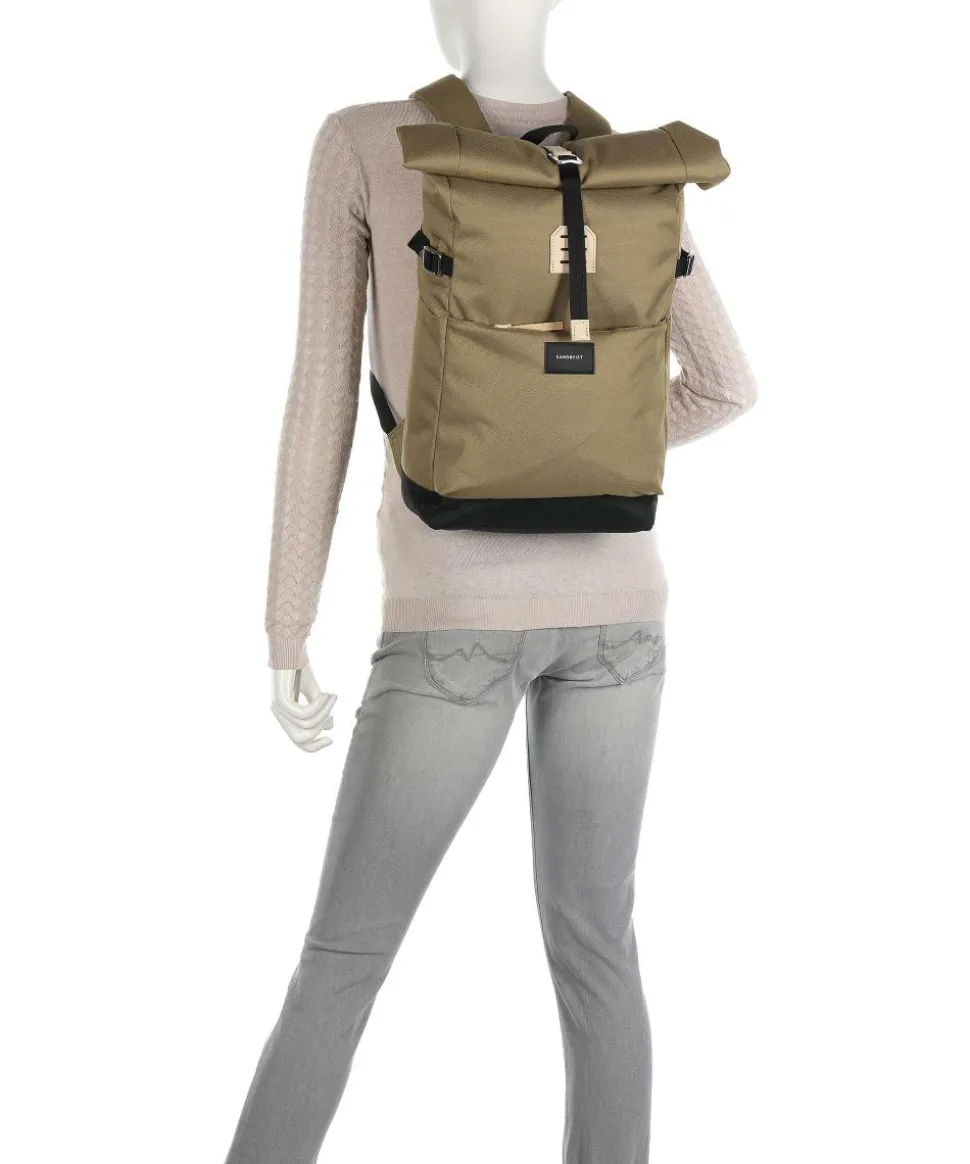 Urban Outdoor Ilon Rucksack 13″ recyceltes Ripstop-Polyester dunkelgrün