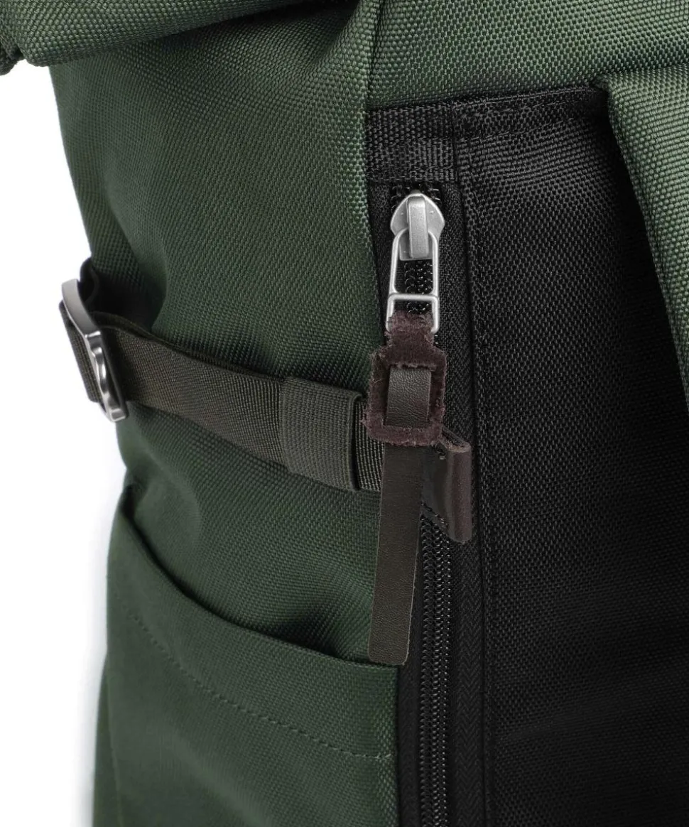 Urban Outdoor Ilon Rucksack 13″ recyceltes Ripstop-Polyester dunkelgrün