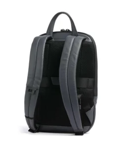 Urban RFID Laptop-Rucksack 13″ Leder grau