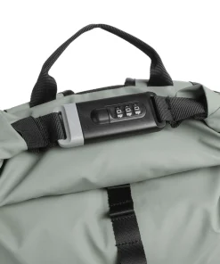 Urban Rolltop Rucksack 16″ recyceltes Polyester graugrün