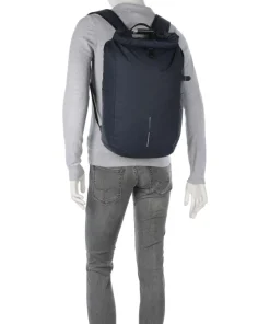 Urban Rolltop Rucksack 16″ recyceltes Polyester navy