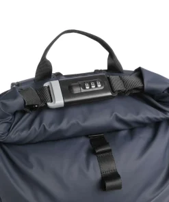 Urban Rolltop Rucksack 16″ recyceltes Polyester navy