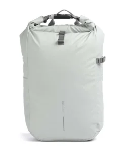 Urban Rolltop Rucksack 16″ recyceltes Polyester hellgrau