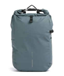 Urban Rolltop Rucksack 16″ recyceltes Polyester blaugrau