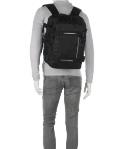 Urban Track Rucksack 15″ recyceltes Polyester schwarz
