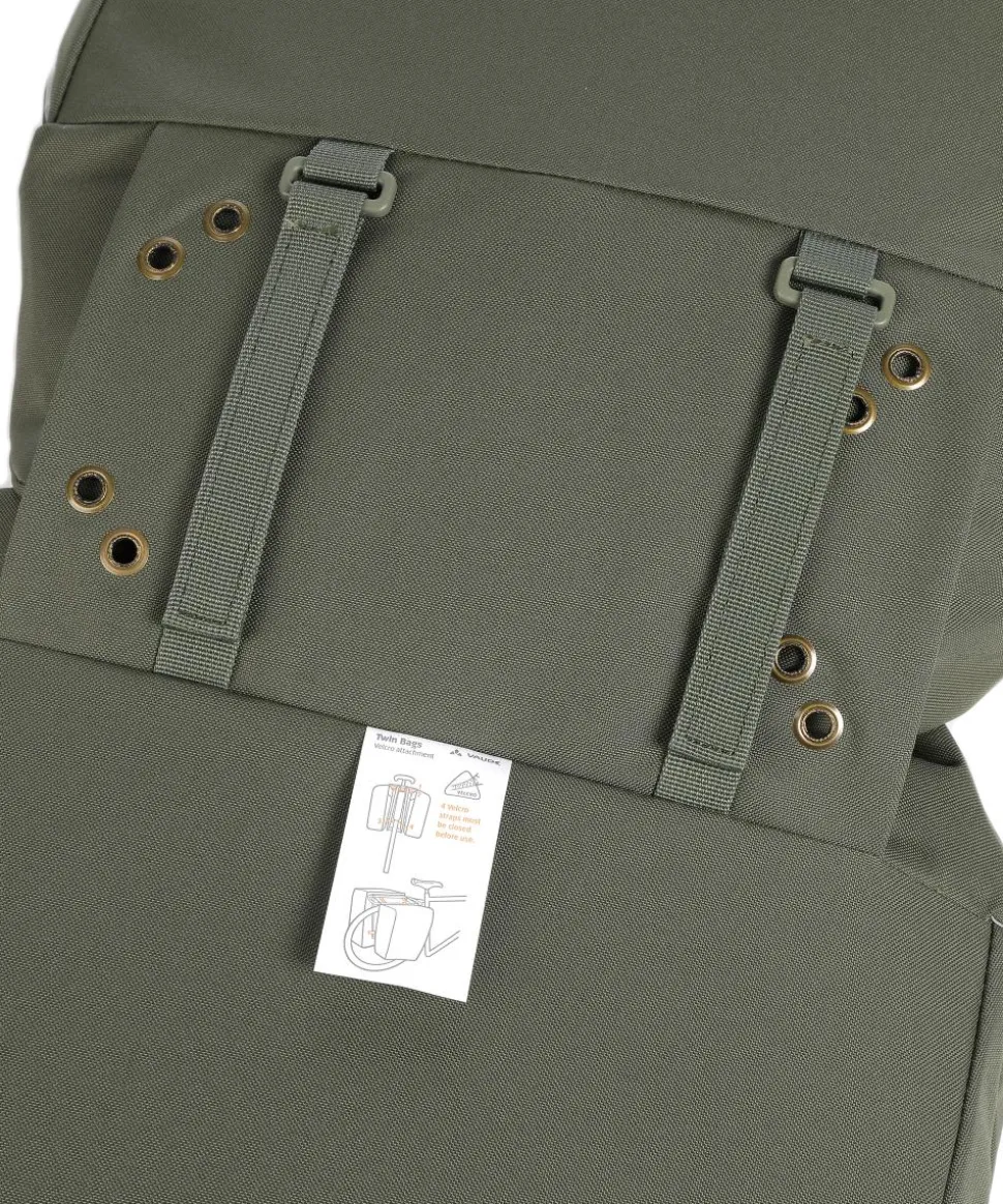 Urban TwinRoadster Gepäcktasche recyceltes Polyester khaki