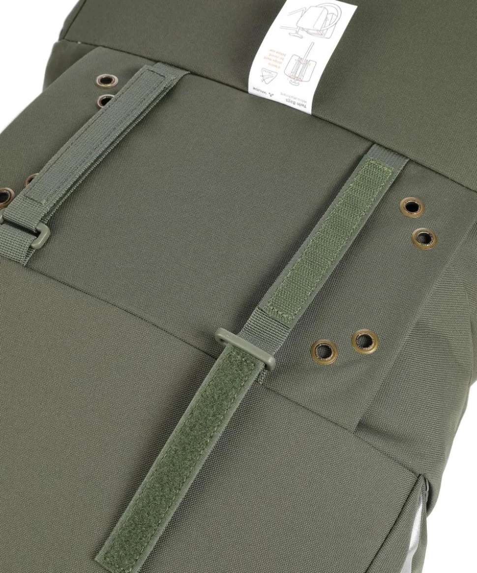 Urban TwinRoadster Gepäcktasche recyceltes Polyester khaki