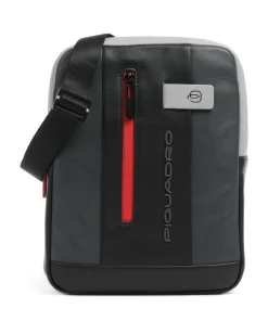 Urban Umhängetasche fein genarbtes Rindsleder dunkelgrau