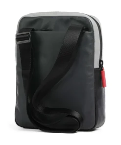 Urban Umhängetasche fein genarbtes Rindsleder dunkelgrau