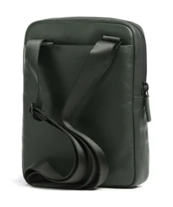 Urban Umhängetasche fein genarbtes Rindsleder dunkelgrün