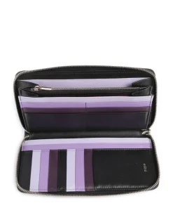 Ustica RFID Geldbörse fein genarbtes Kalbsleder schwarz