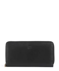 Ustica RFID Geldbörse fein genarbtes Kalbsleder schwarz