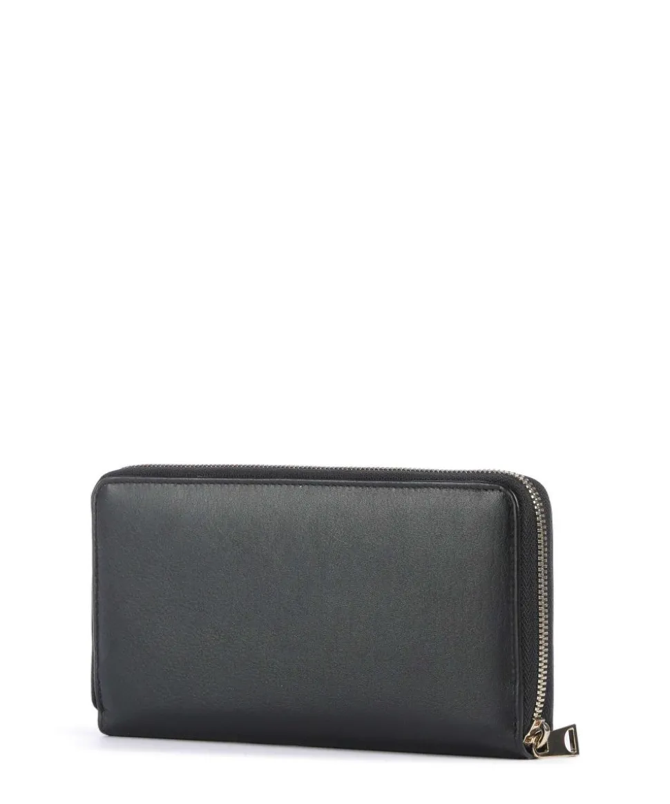 Ustica RFID Geldbörse fein genarbtes Kalbsleder schwarz