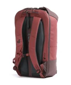 Utilion 30 Wanderrucksack 16″ recyceltes Polyester dunkelrot