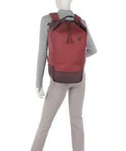 Utilion 30 Wanderrucksack 16″ recyceltes Polyester dunkelrot