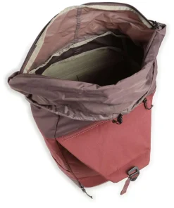 Utilion 34+5 Wanderrucksack 16″ recyceltes Polyester dunkelrot