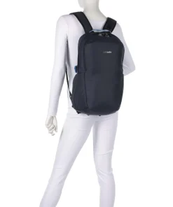 V 24 Rucksack 13″ recyceltes Polyester navy