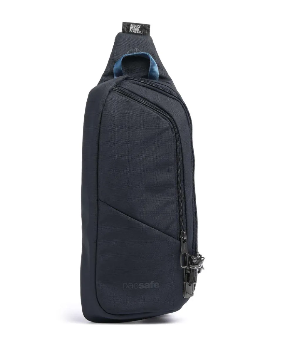 V Action Slingbag recyceltes Polyester navy