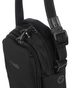 V Companion Umhängetasche recyceltes Polyester schwarz