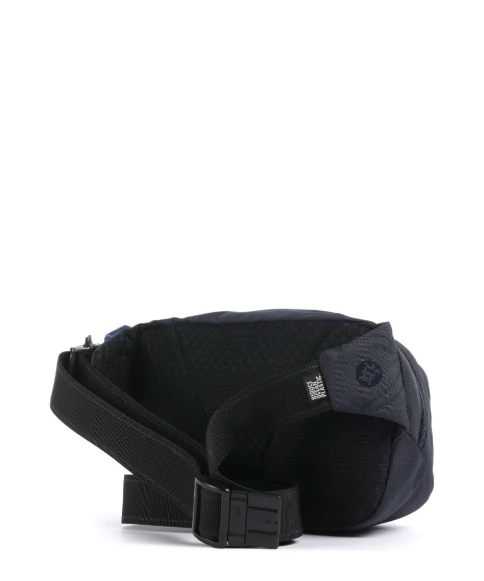 V Gürteltasche recyceltes Polyester navy