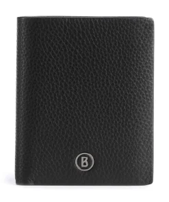 Vail Ruben RFID Geldbörse genarbtes Rindsleder schwarz